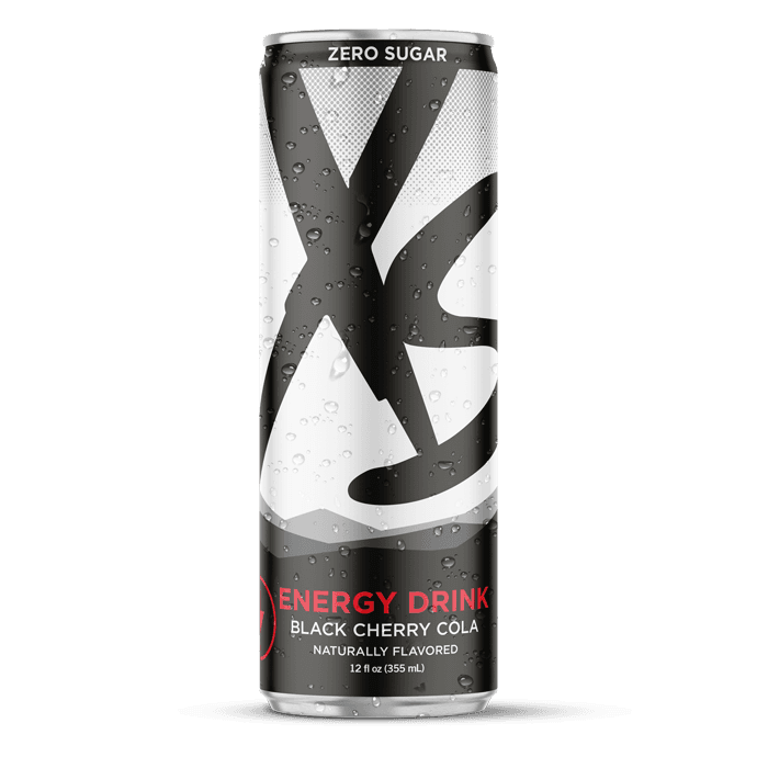 XS Energy Drink: Black Cherry Cola