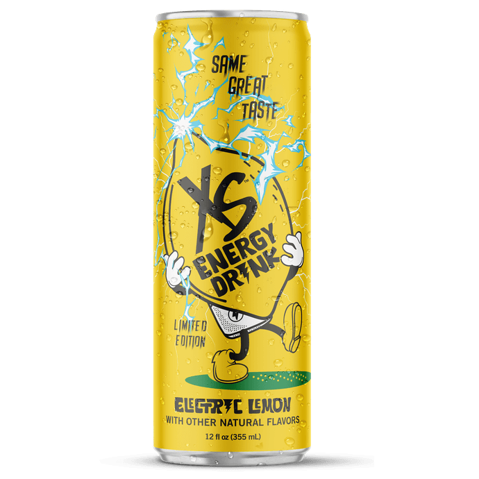 XS Energy Drink: Electric Lemon